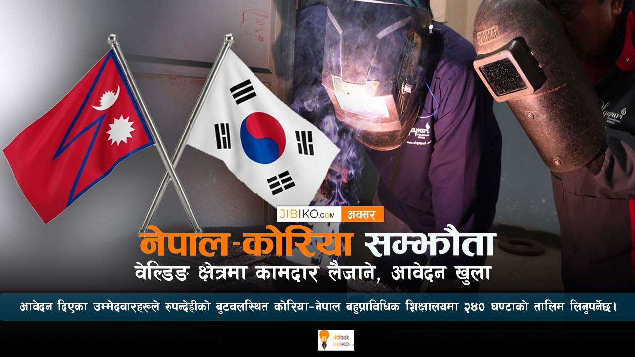 दक्षिण कोरियामा रोजगारीको अवसर: कामदार लैजान आवेदन खुला